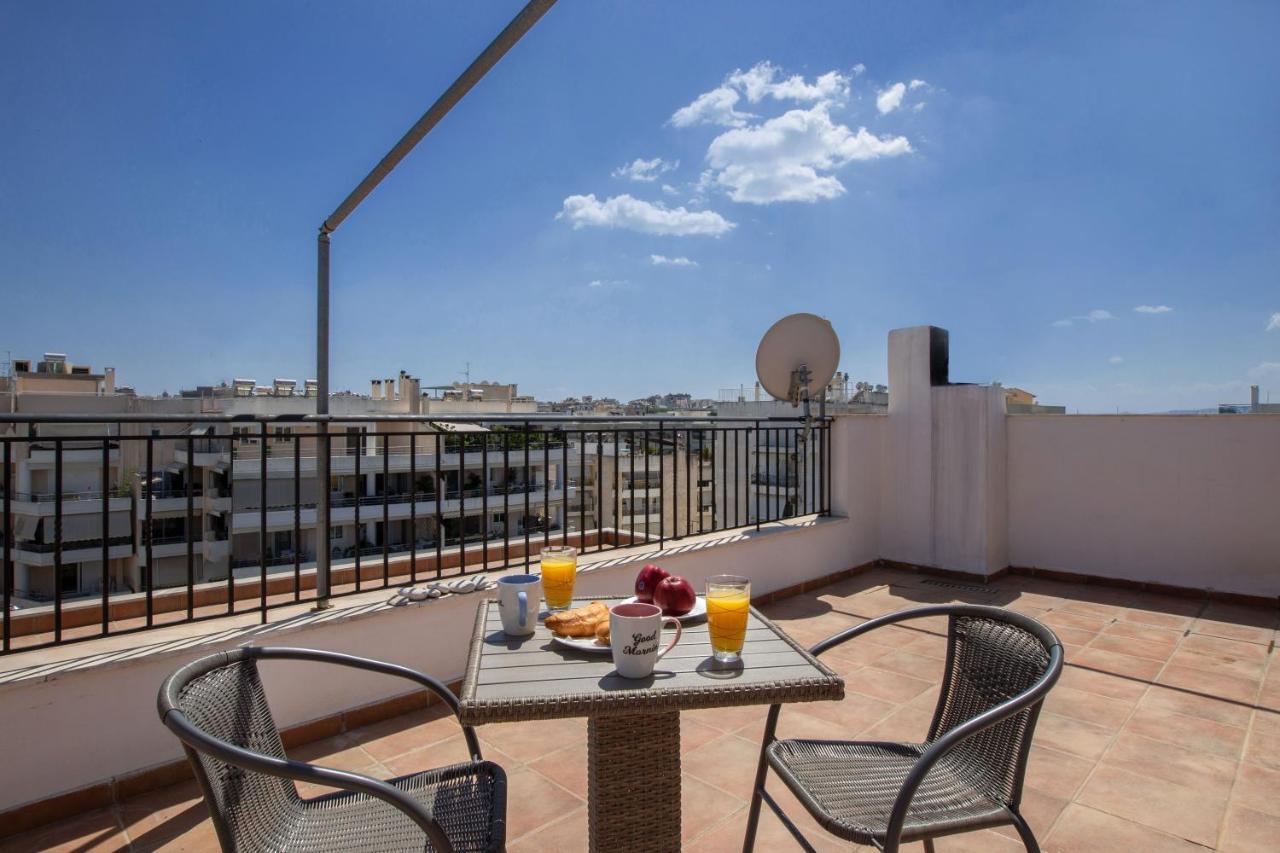 Rooftop Apartment With Great Veranda เอเธนส์ ภายนอก รูปภาพ